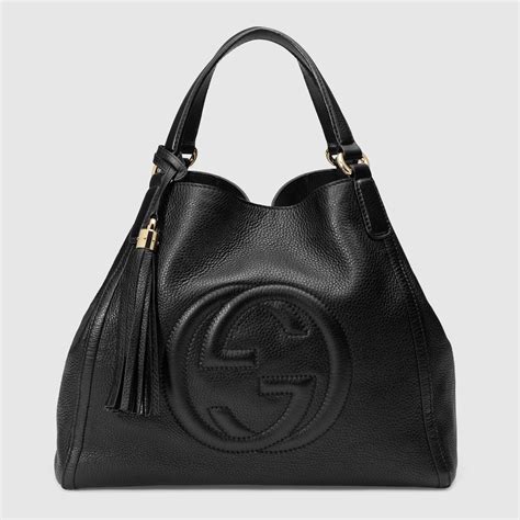 gucci elisaveta|gucci leather shoulder bag.